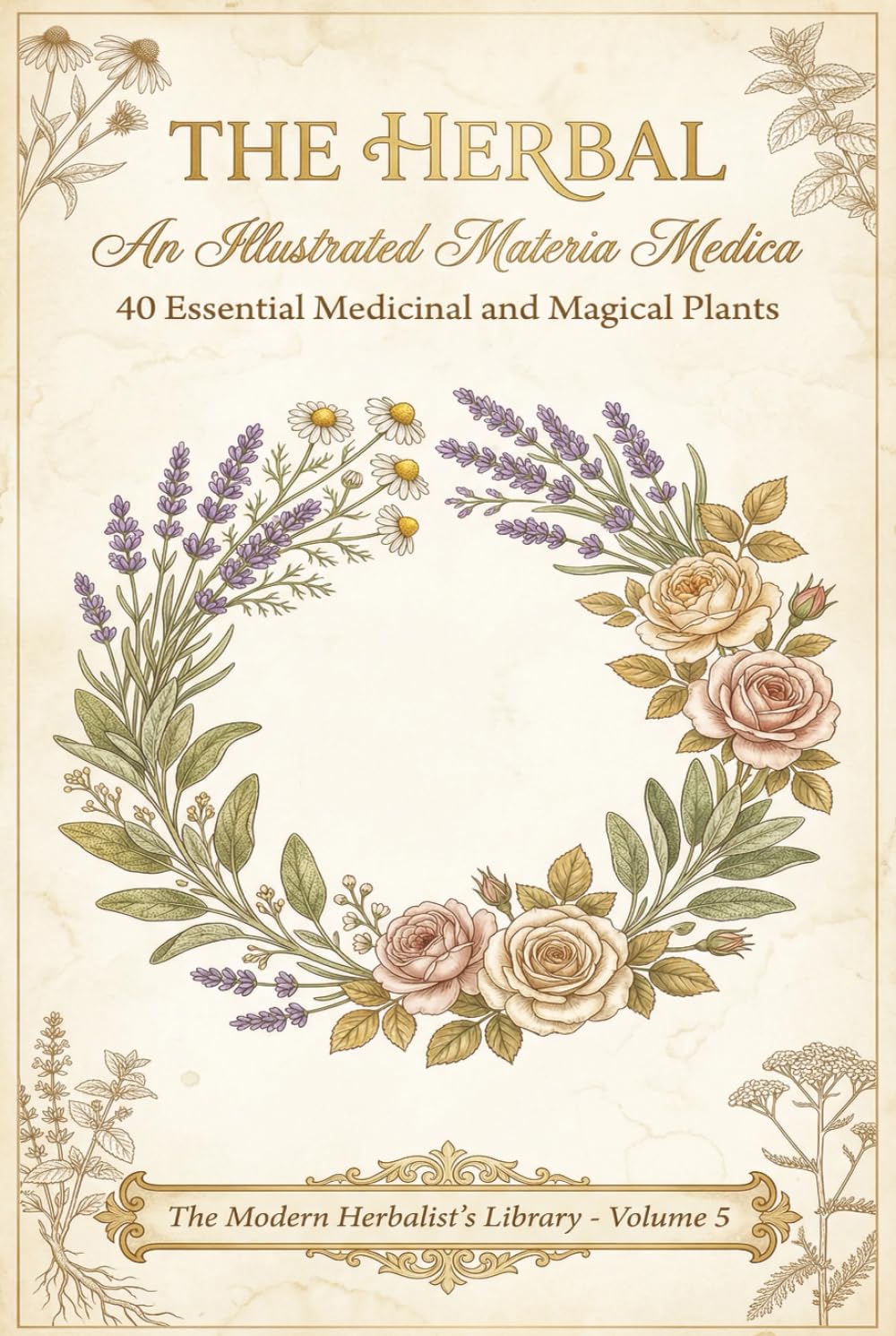 The Herbal: An Illustrated Materia Medica: 40 Essential Medicinal and Magical Plants with Botanical Illustrations, Healing Properties, and Practical ... (The Modern Herbalist's Library Series)      Hardcover – January 21, 2026
