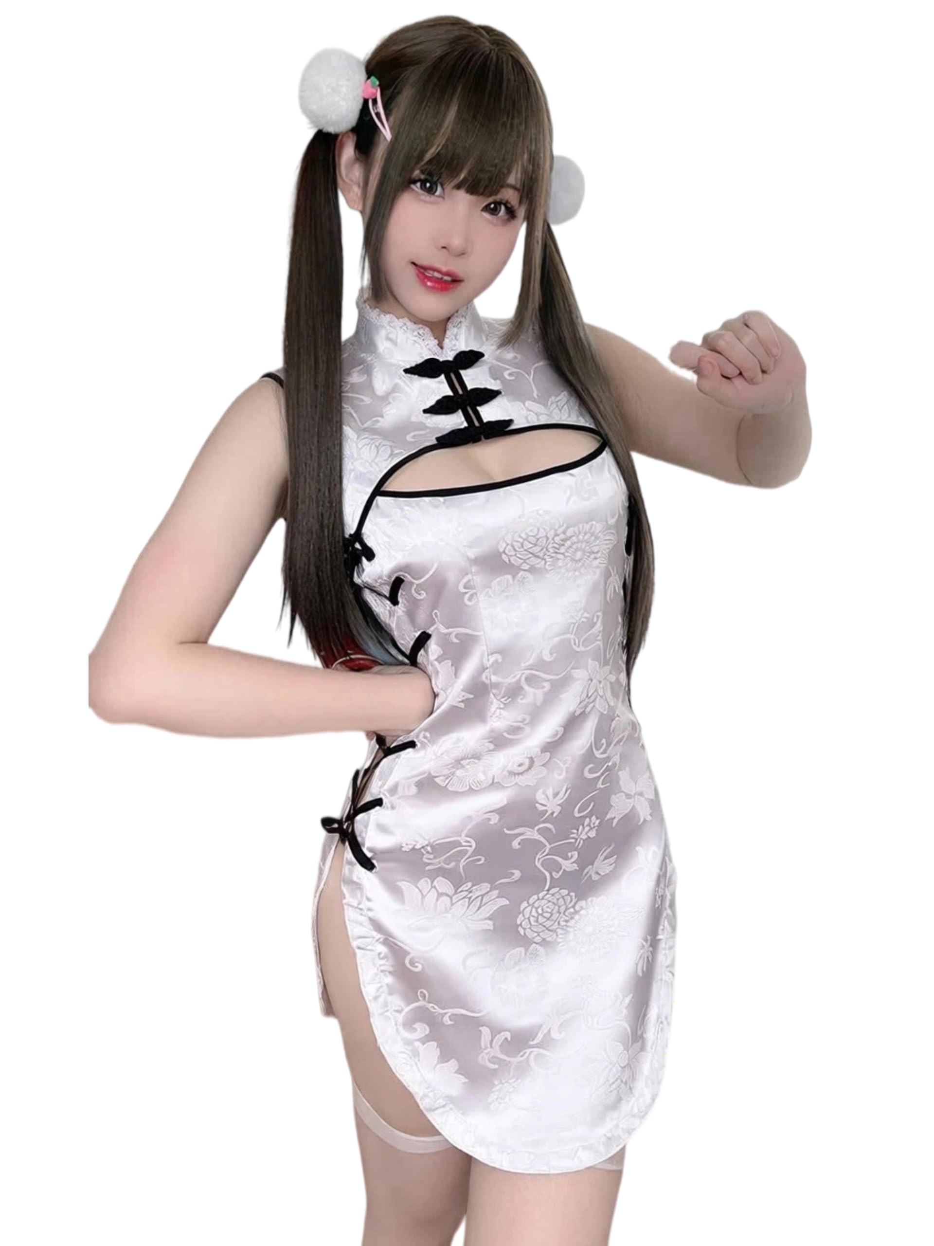 Amazon.co.jp: [SENMHS] チャイナドレス コスプレ セクシー レディース