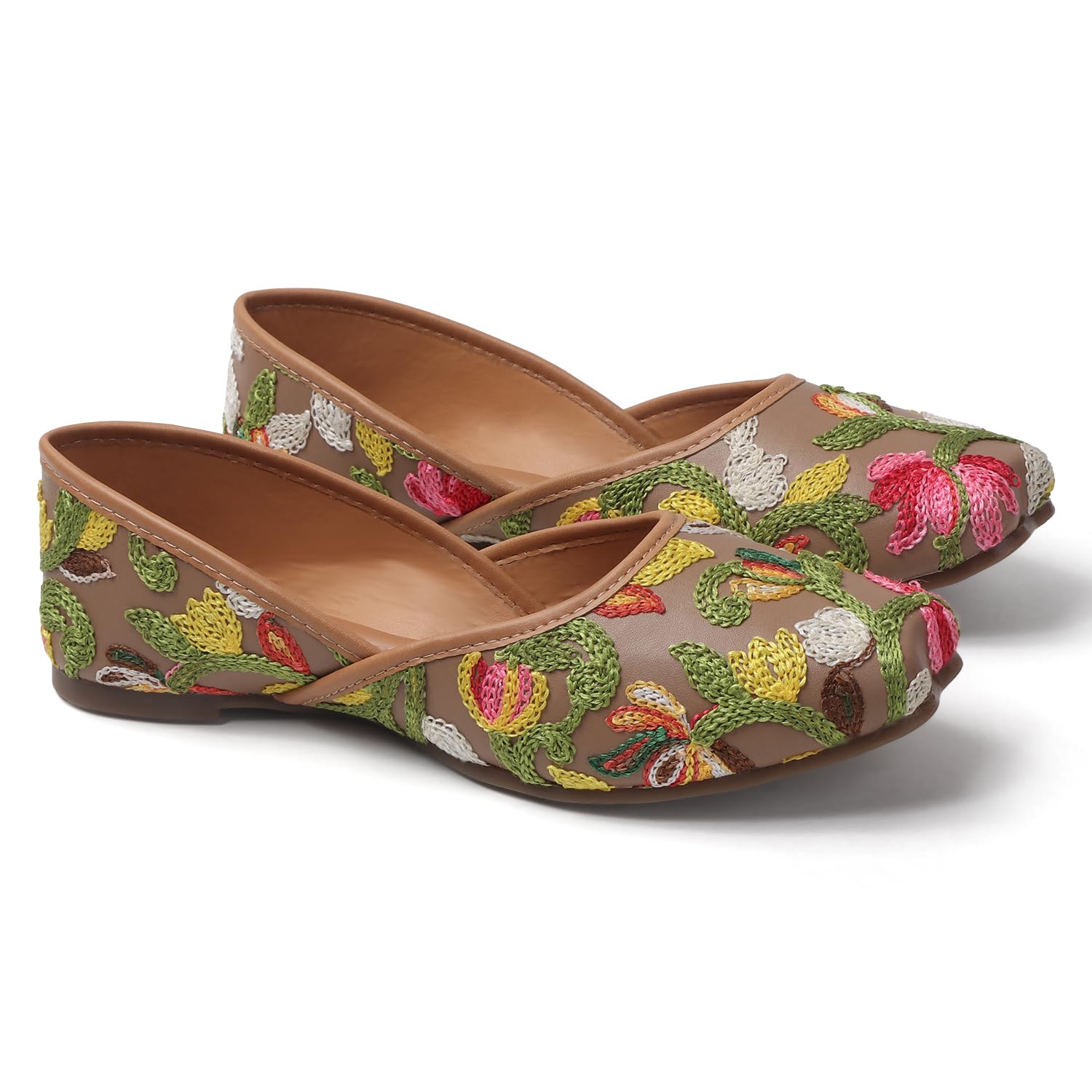 dely bely step into luxury Stylish Embroidered Jutti for Women/Girls | Embellished Ethnic Jutti | Wedding Bellies | Women Ethnic Shoe Traditional Mojari | Kolhapuri/Jaipuri/Punjabi Jutties-picture-34