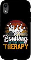 Vista 24 de iPhone 16 Bowling - Better Than Therapy Bowler Case
