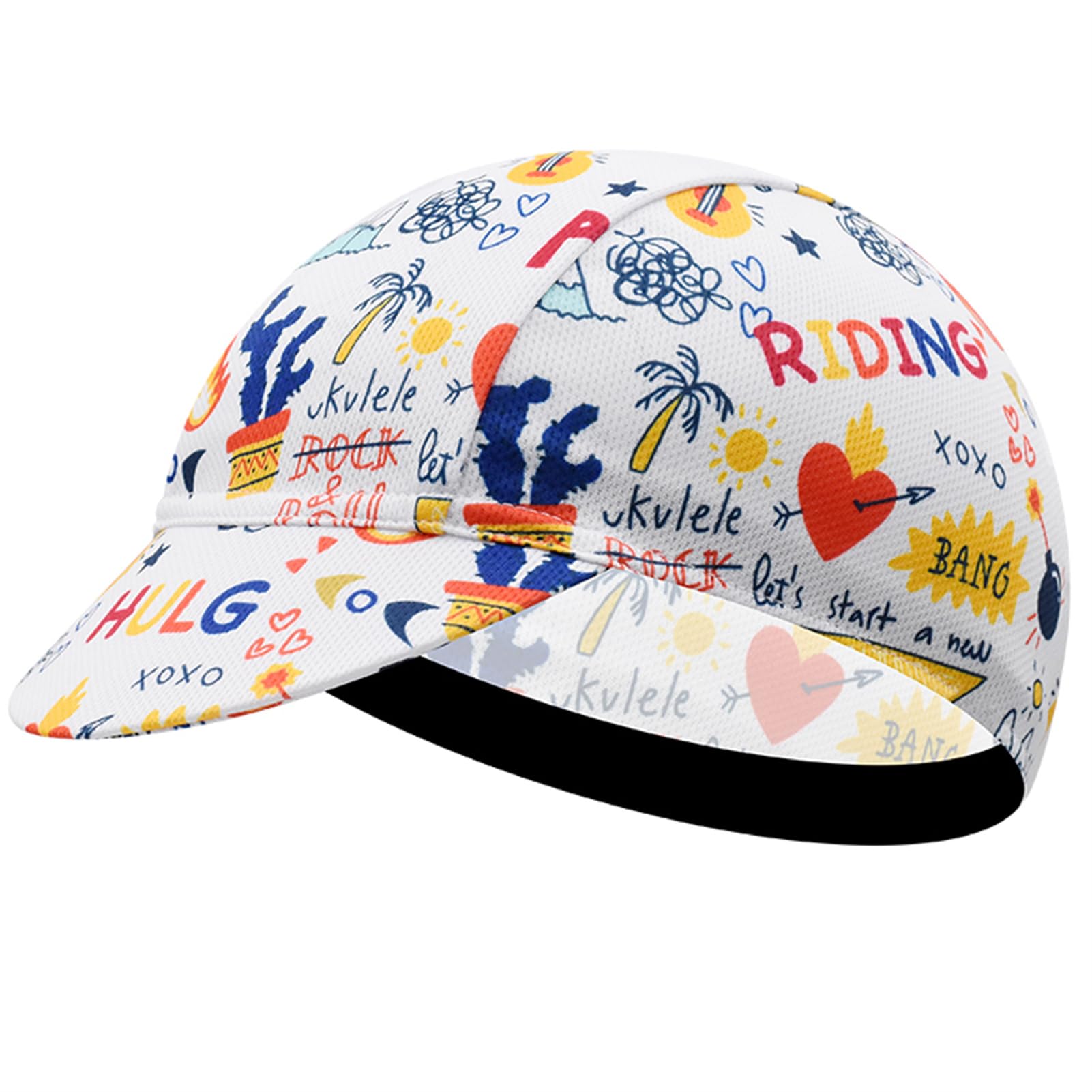 Cycling Cap,Cycling Cap Under Helmet,Lightweight Summer Cycling Cap,Retro Cycling Hat-Under Helmet,Cycling Helmet Liner Breathable&Sweat Uptake (Style-09)