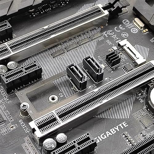 Miniatura 6 de xiwai Vertical JMB582 2280 NGFF clave B+M PCI Express a SATA 3.0 6Gbps adaptador de doble puerto convertidor tarjeta de extensión de disco duro