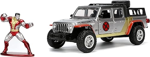 Jada 33363 - Figura fundida a presión de Gladiador y Coloso 2020 de Marvel X-Men Hollywood Rides Series 132