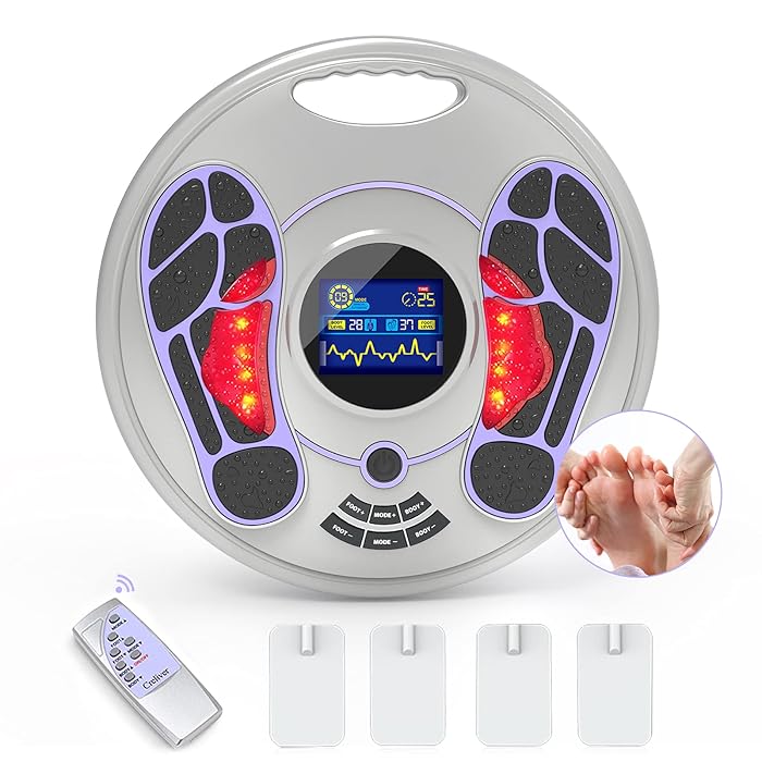 Buy Foot Massager, Creliver EMS Electric Foot Massager, Remote