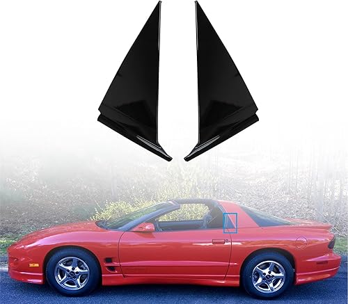 Par (2) Moldes para panel de vela T-TopHard Top compatibles con Chevy Camaro Pontiac Firebird 1993, 1994, 1995, 1996, 1997, 1998, 1999, 2000, 2001,