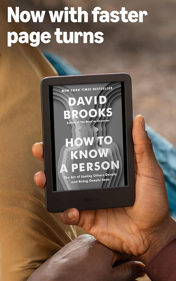 Amazon Kindle 16 GB (newest model) - Lightest and most compact Kindle, now with faster page turns, and higher contrast ratio, for an enhanced reading experience - Black by Amazon - Image 3