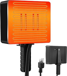 Enhon 1190 1190x 300w Magnetic Engine Block Heater with 43in Power Cord, Oil Pan Heater for Car, Truck, Tractors, Diesel Vehicles and Other Equipment