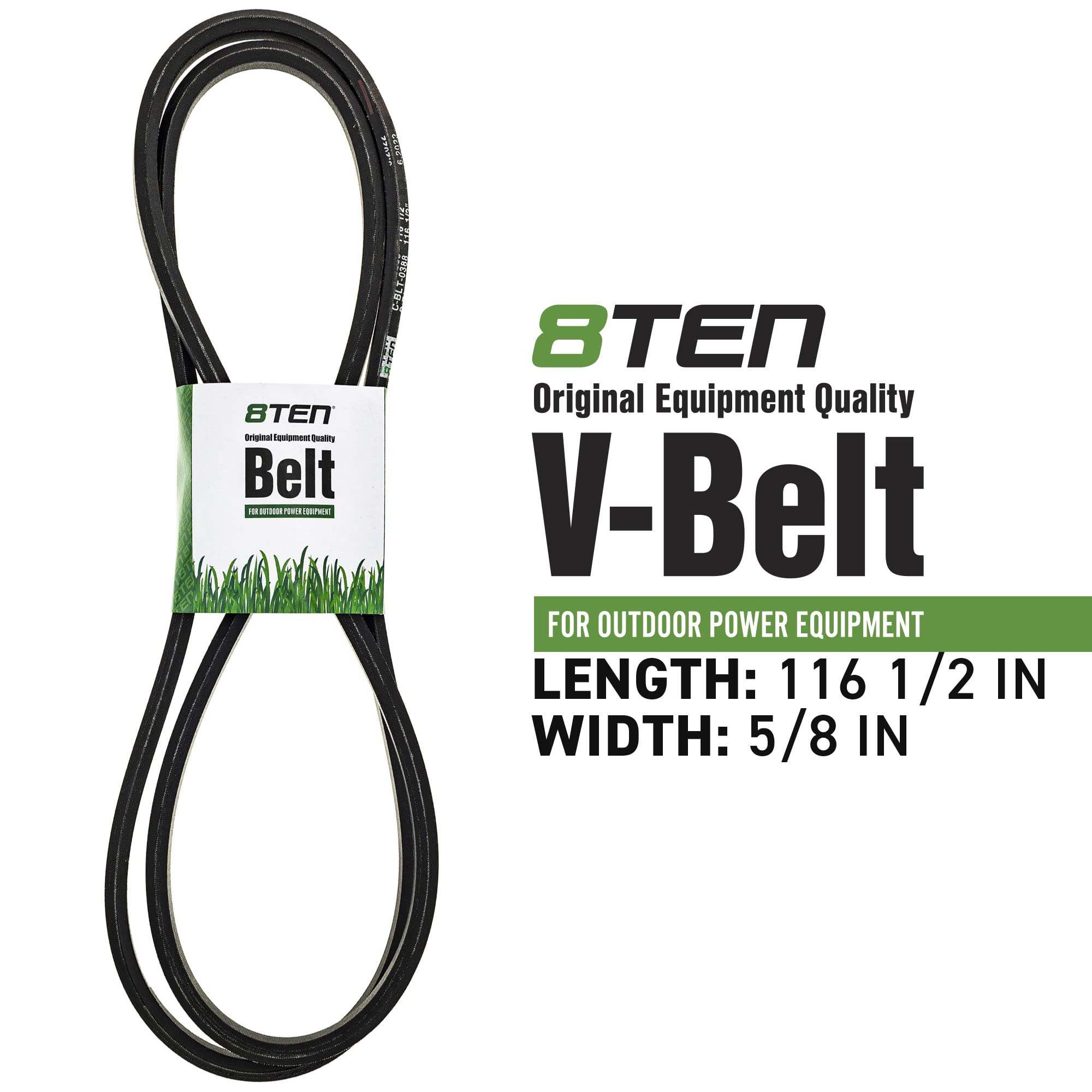 Amazon.com : 8TEN Double Drive Belt for John Deere X300 X304 F620