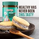 Snackinn Peanut Butter Chocolate Smooth 500g | Healthy Protein for Muscle Growth | 22g Protein & 6g Fiber | Cholesterol Free | Zero Trans Fat | Smooth Peanut Butter gallery image