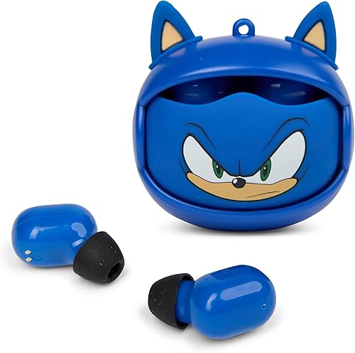 Sonic The Hedgehog Écouteurs sans fil Bluetooth avec suppression active du bruit