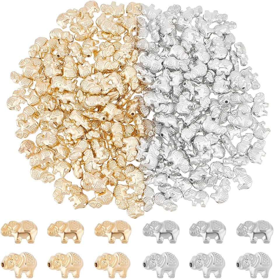 PH PandaHall 200 Pezzi Connettori A Vite Con Occhiello In Ferro – Per Ciondoli E Perline Semiforate – 8x4x1mm, Foro 2mm - 4