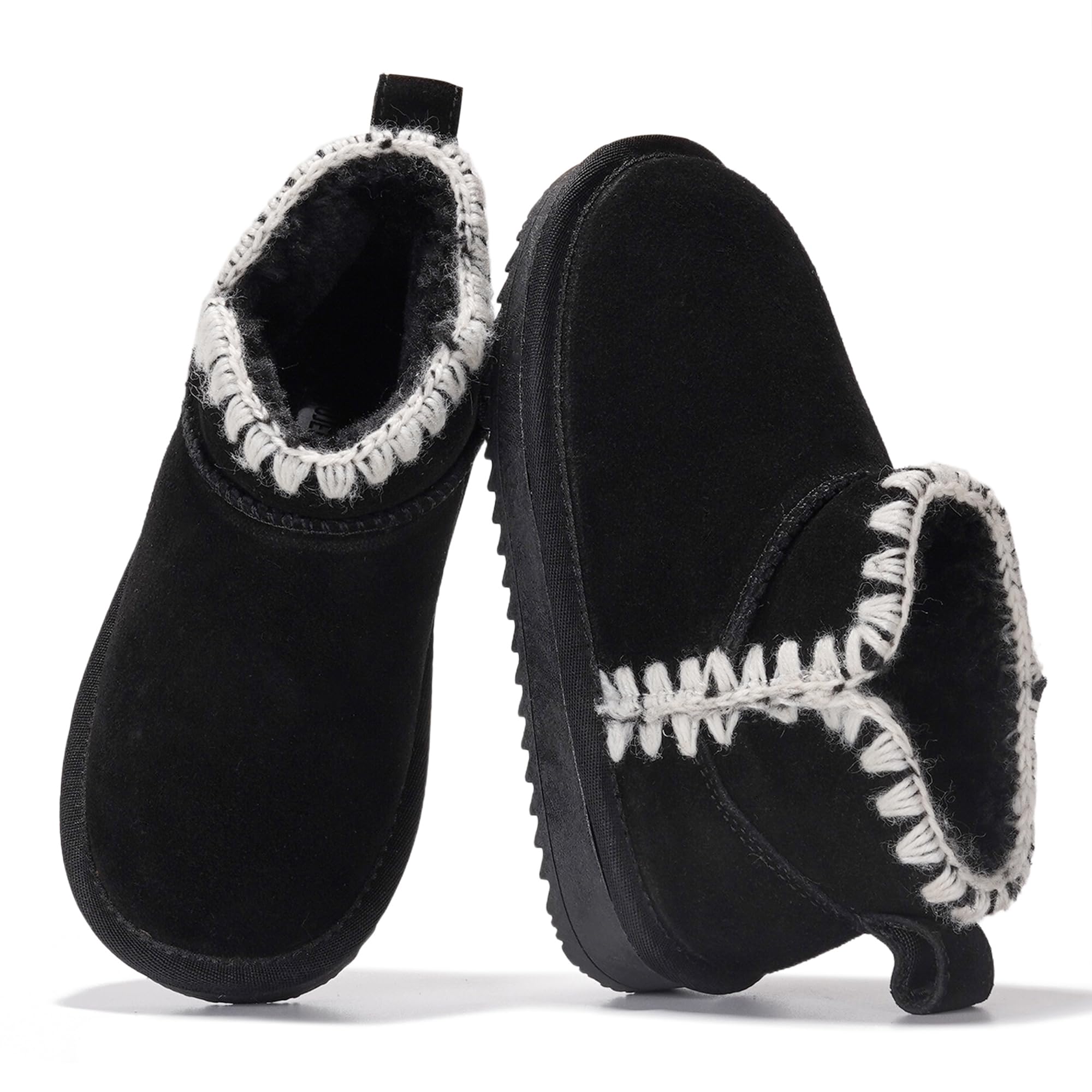 Project Cloud 100% Genuine Leather Girls Boots - Ankle Boots for Girls