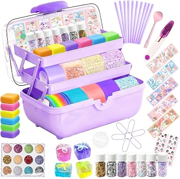 Nano Tape Bubble Kit for Kids, Nano Tape Squishy Maker Making Kit, Step by Step Video Tutorials