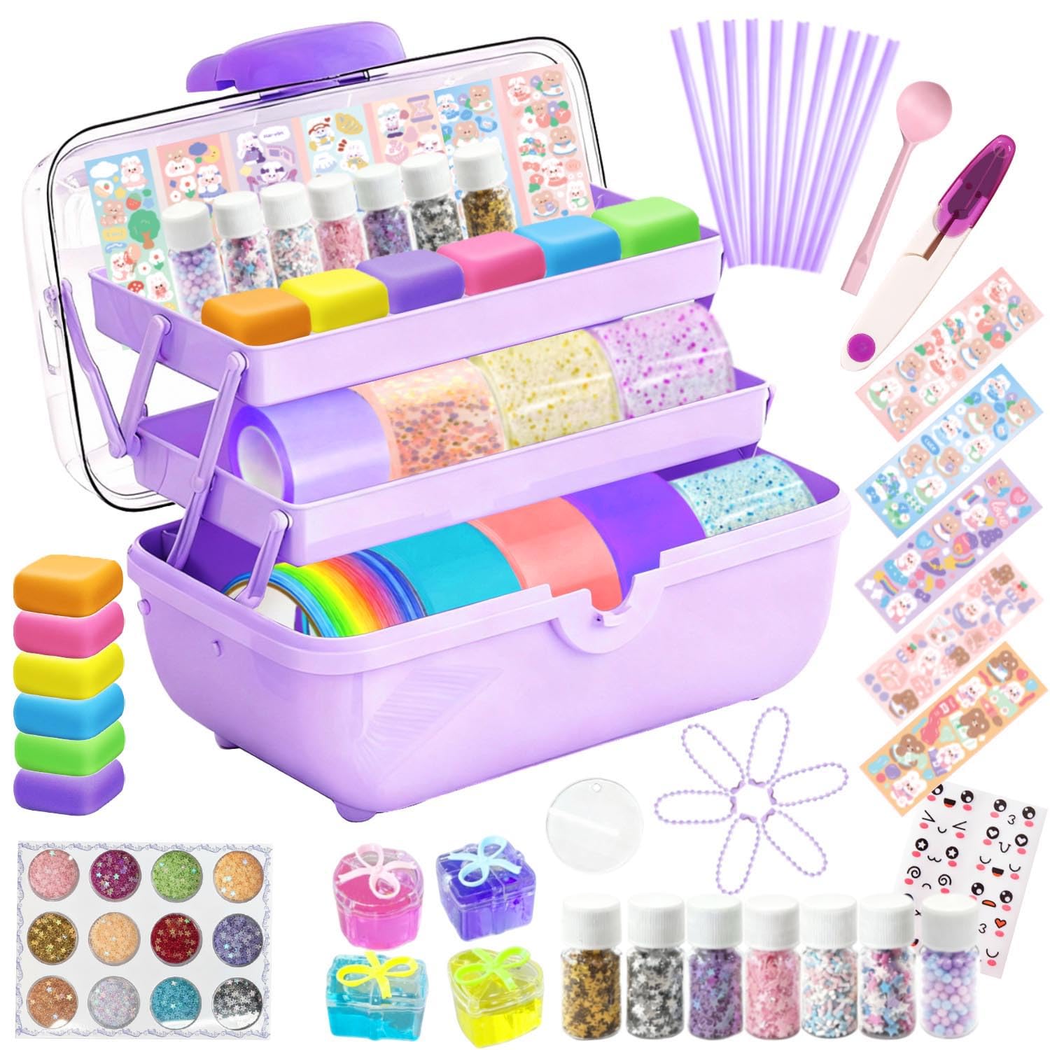 Amazon.com: Nano Tape Bubble Kit for Kids, Nano Tape Squishy Maker