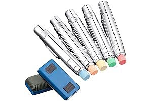 Zonon Aluminum Alloy Chalk Holders: Maintain Mess-Free Chalk Use