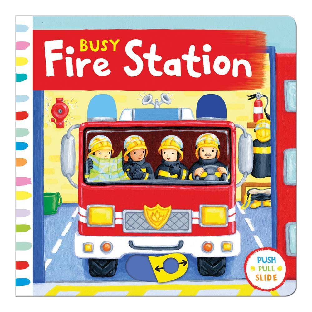 Busy Fire Station (Busy Books) Finn, Rebecca 9781454919421 Amazon