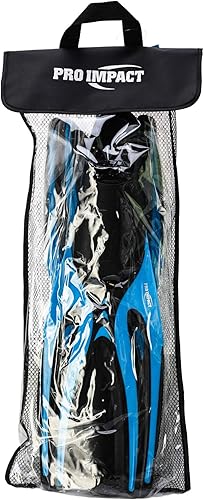 Miniatura 6 de PRO IMPACT Aletas de natación para adultos y niños, aletas de buceo premium, aletas de esnórquel para hombres y mujeres, aletas versátiles de