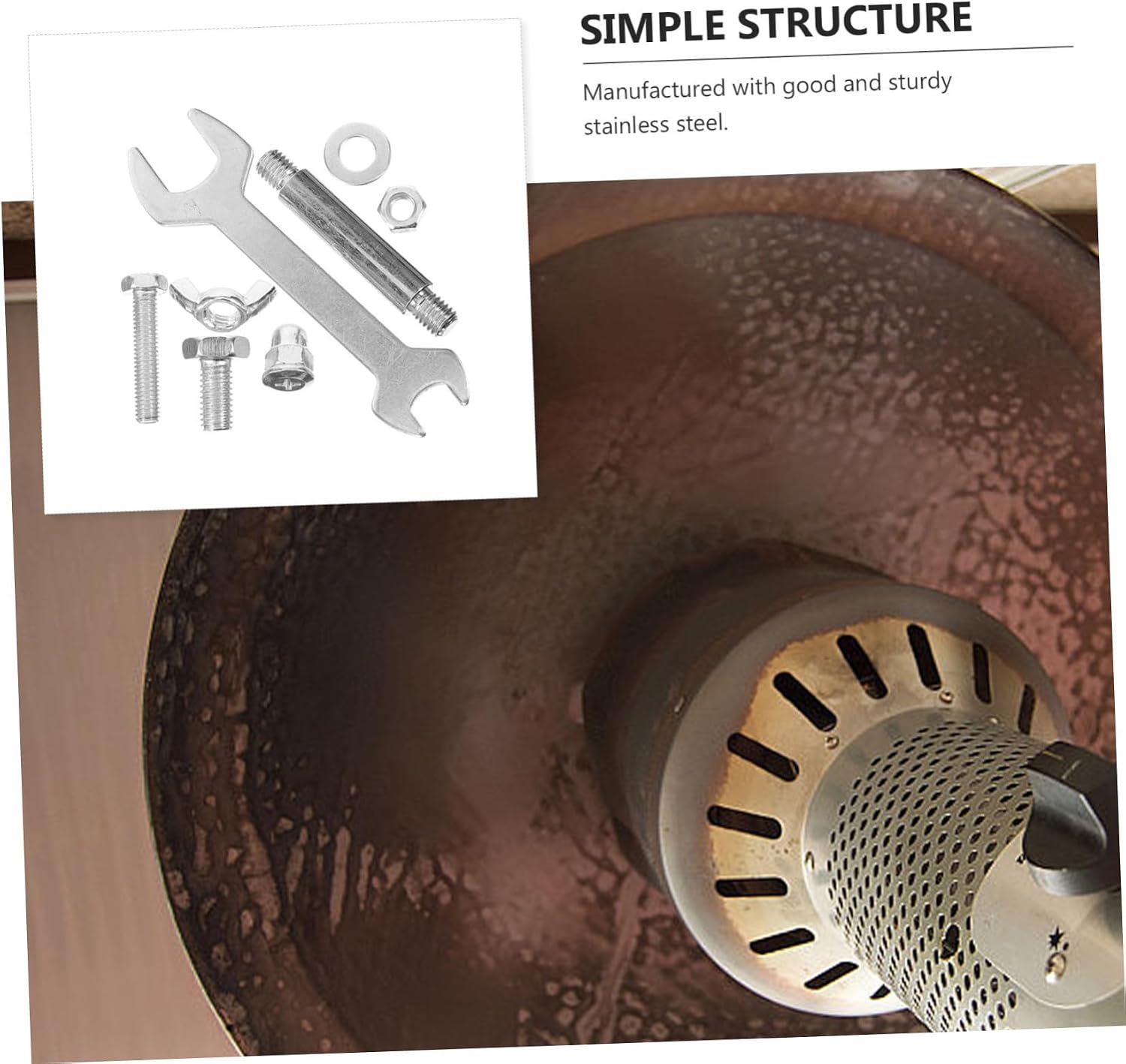 Abaodam 1Set Practical Hardware Kit for Outdoor Patio Heater Installation Parts for Umbrella Shape Heater Essential Tools for Reliable Efficient Setup