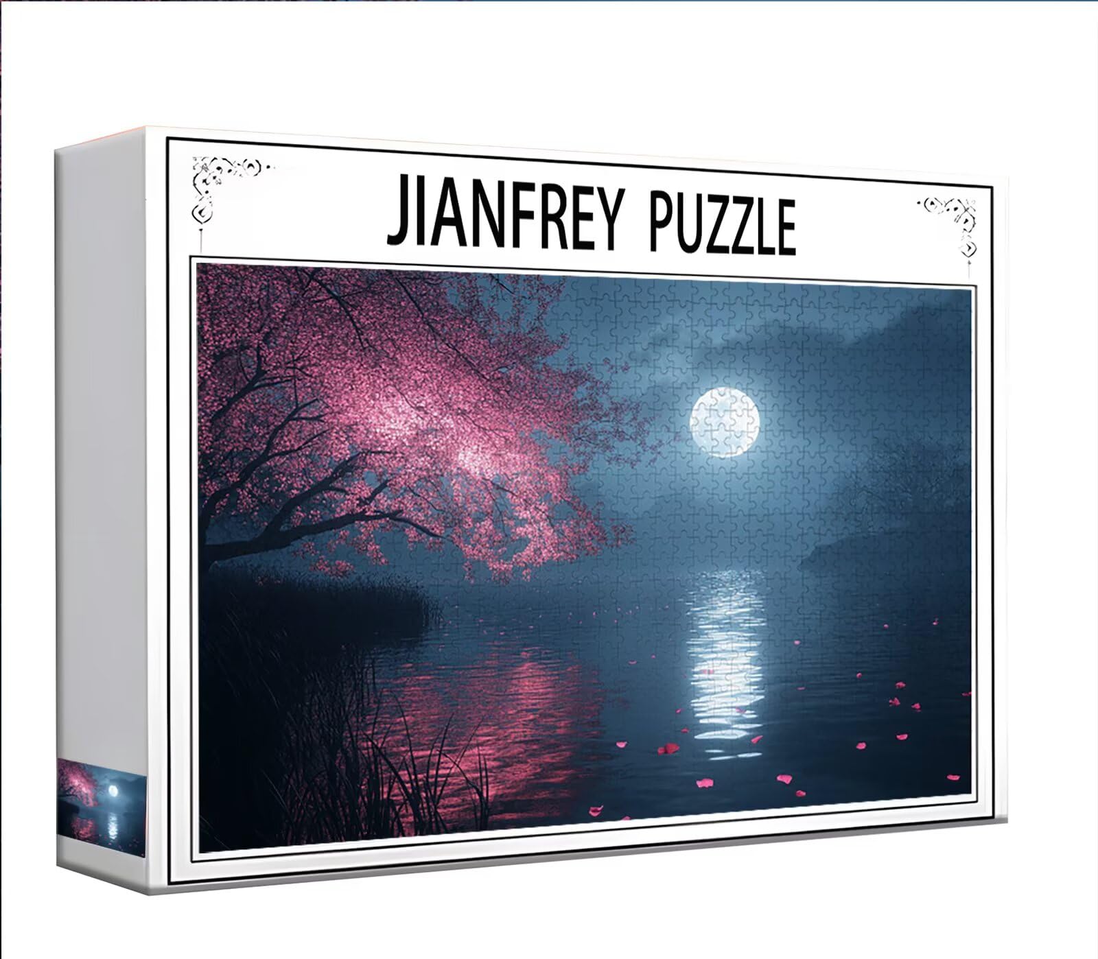 Puzzle 4000 Piezas Adultos Puzzle Luna Árbol Rompecabezas Adultos XXL 140 x 87cm, Impossible Rompecabezas, Madera Jigsaw Arte Juego Educa Familiar Aliviar El Estrés, Regalos para Hombres y Mujeres C-8