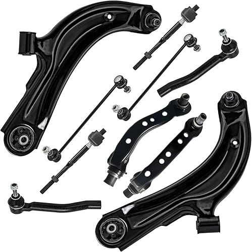 Miniatura 118 de Detroit Axle - Kit de suspensión frontal de 10 piezas para Ford Ranger Mazda B2300 B2500 B3000 B4000, 2 brazos de control superiores, 2 rótulas