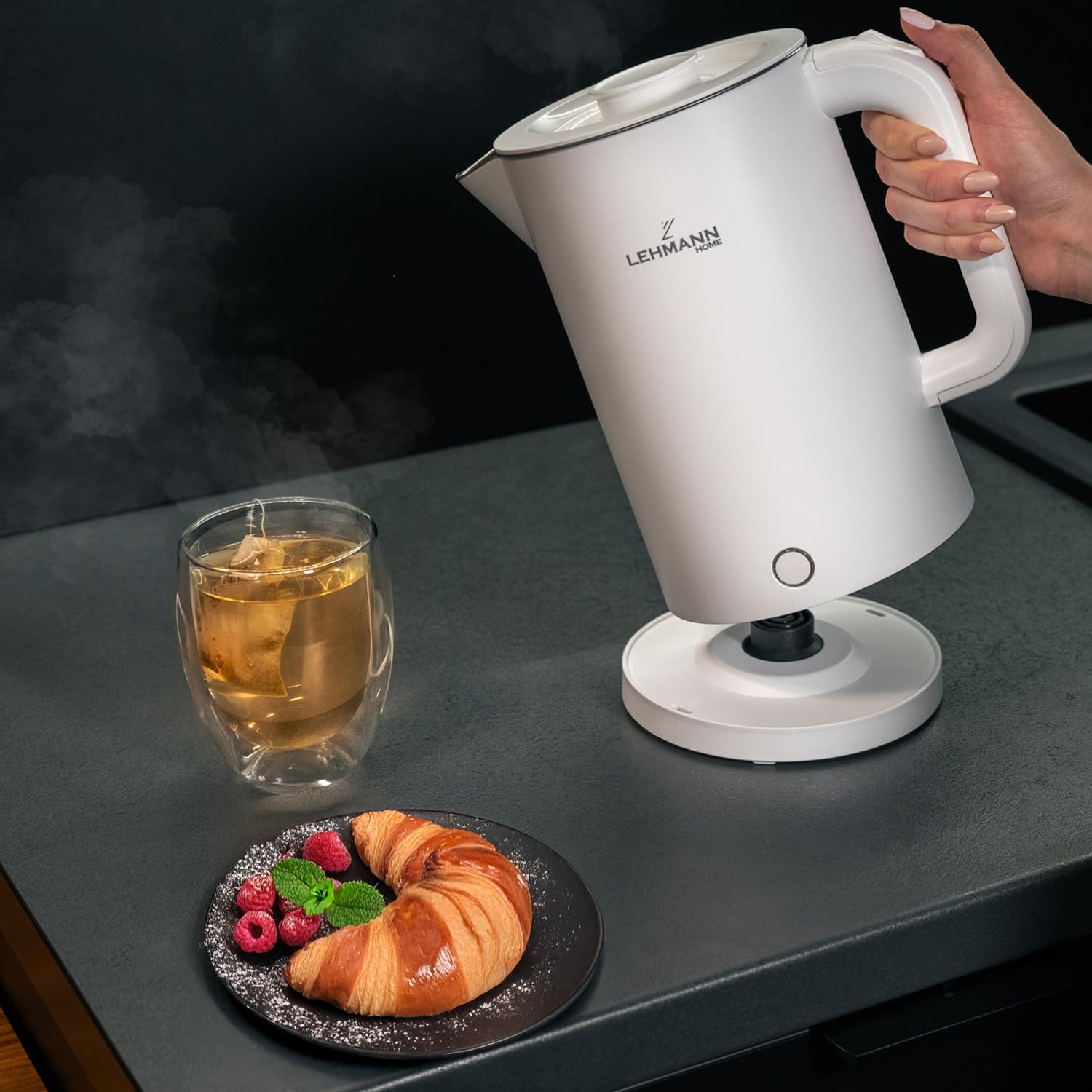 KITCHENBROTHERS KB4185 | 1,7L - Dubbelwandig - 2200W - Display