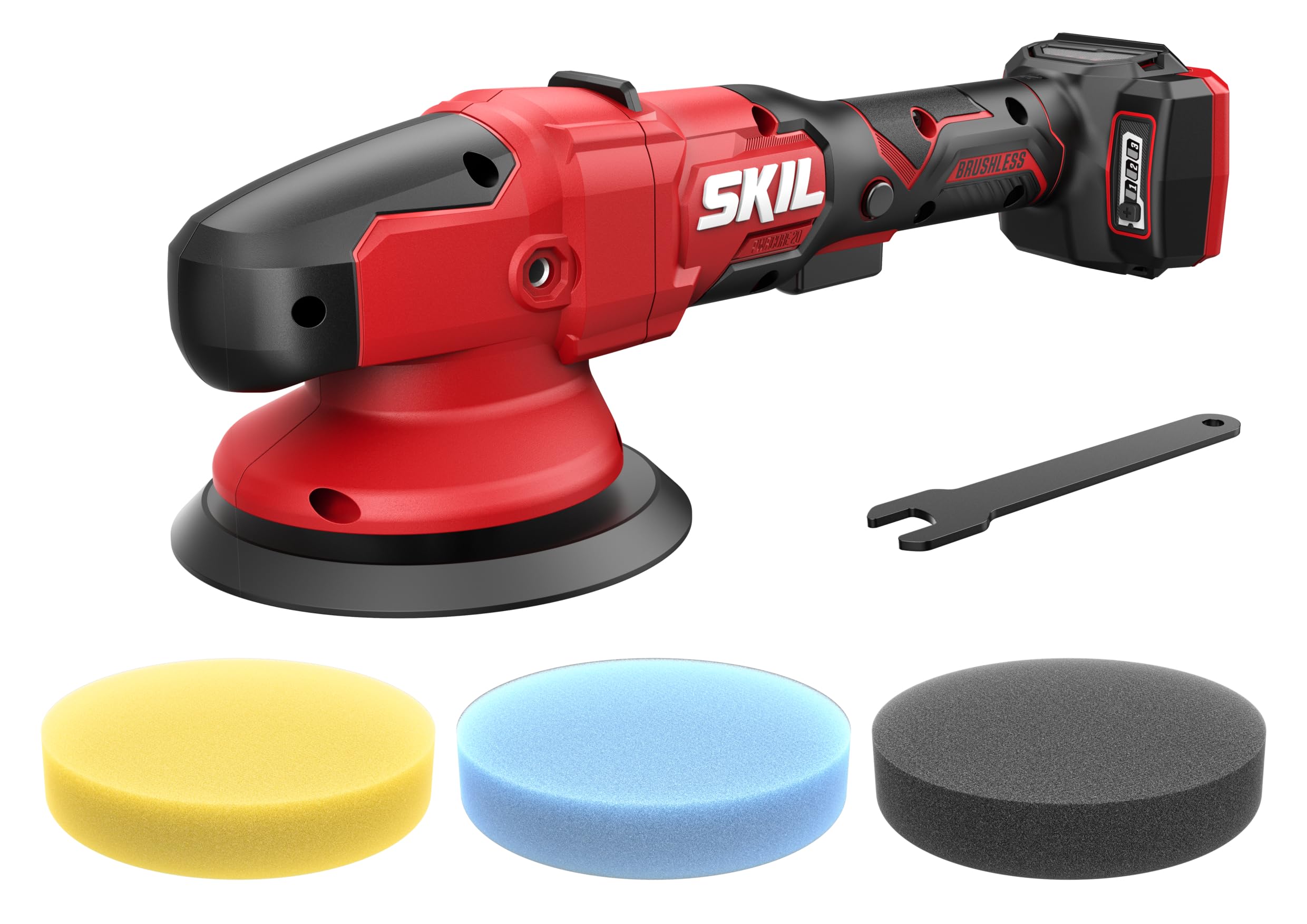 SKIL 3790 CA, polisseuse sans fil, moteur sans balais, course orbitale 8 mm