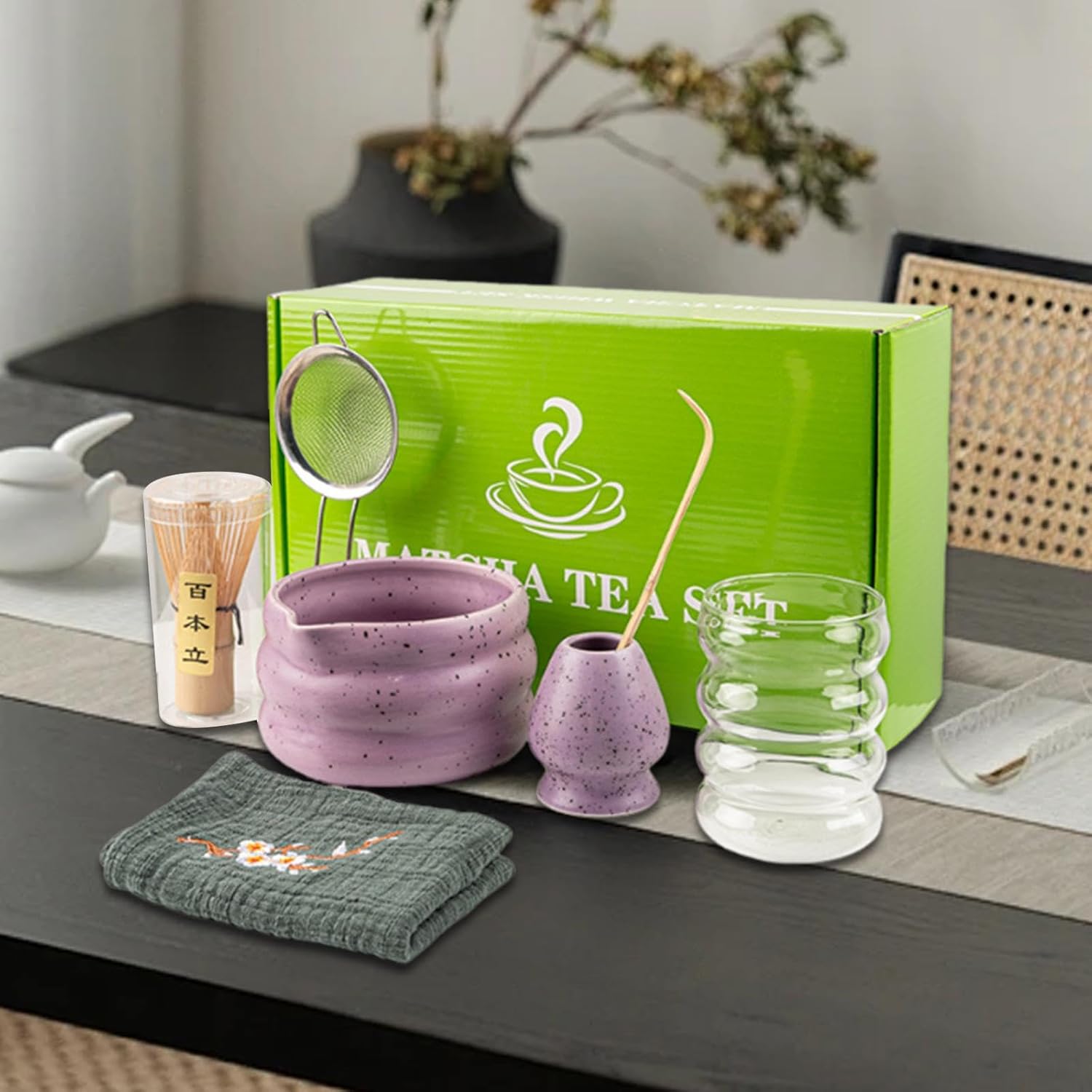 Amazon | 茶道セット 抹茶キット 抹茶泡立て器セット お茶作りキット