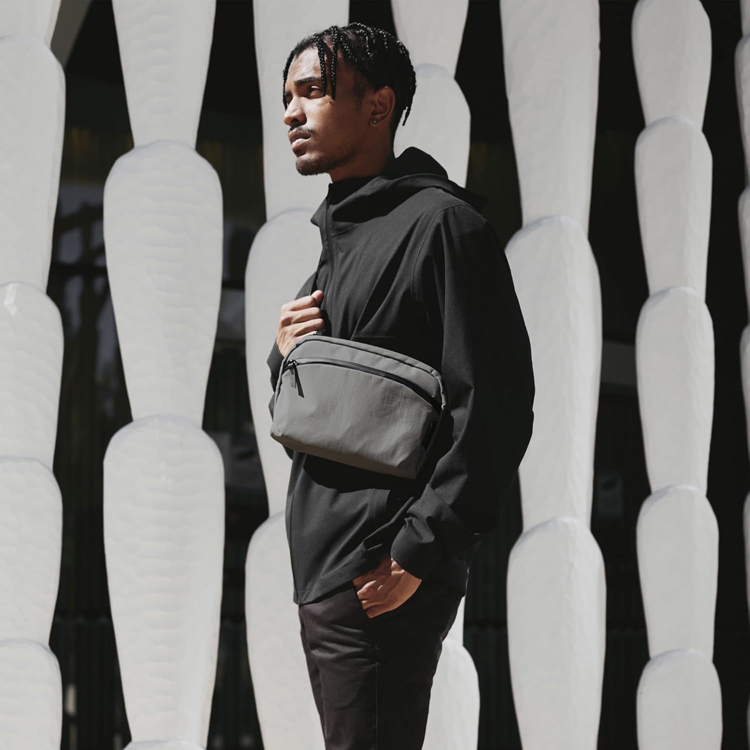 ALPAKA Flight Sling 2L- Crossbody Sling Bag For Men Travel Lightweight,Portable, Packable, with Quick Release Shoulder Strap - Image 2