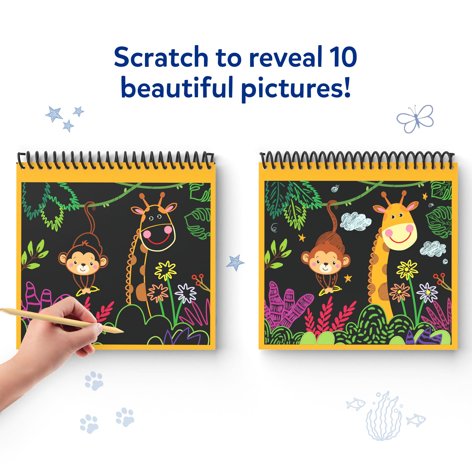 Skillmatics Scratch Art Book – Unleash Creativity! -4