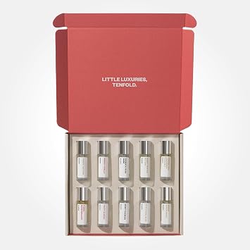 Dossier - Discovery Set - 10 x Eau de Parfum 0.37 fl oz (11ml) - Choose Your 10 Favorite Designer-Inspired Fragrances