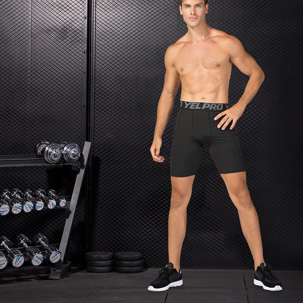 Lixada Mallas cortas para hombre, paquete de 3 unidades