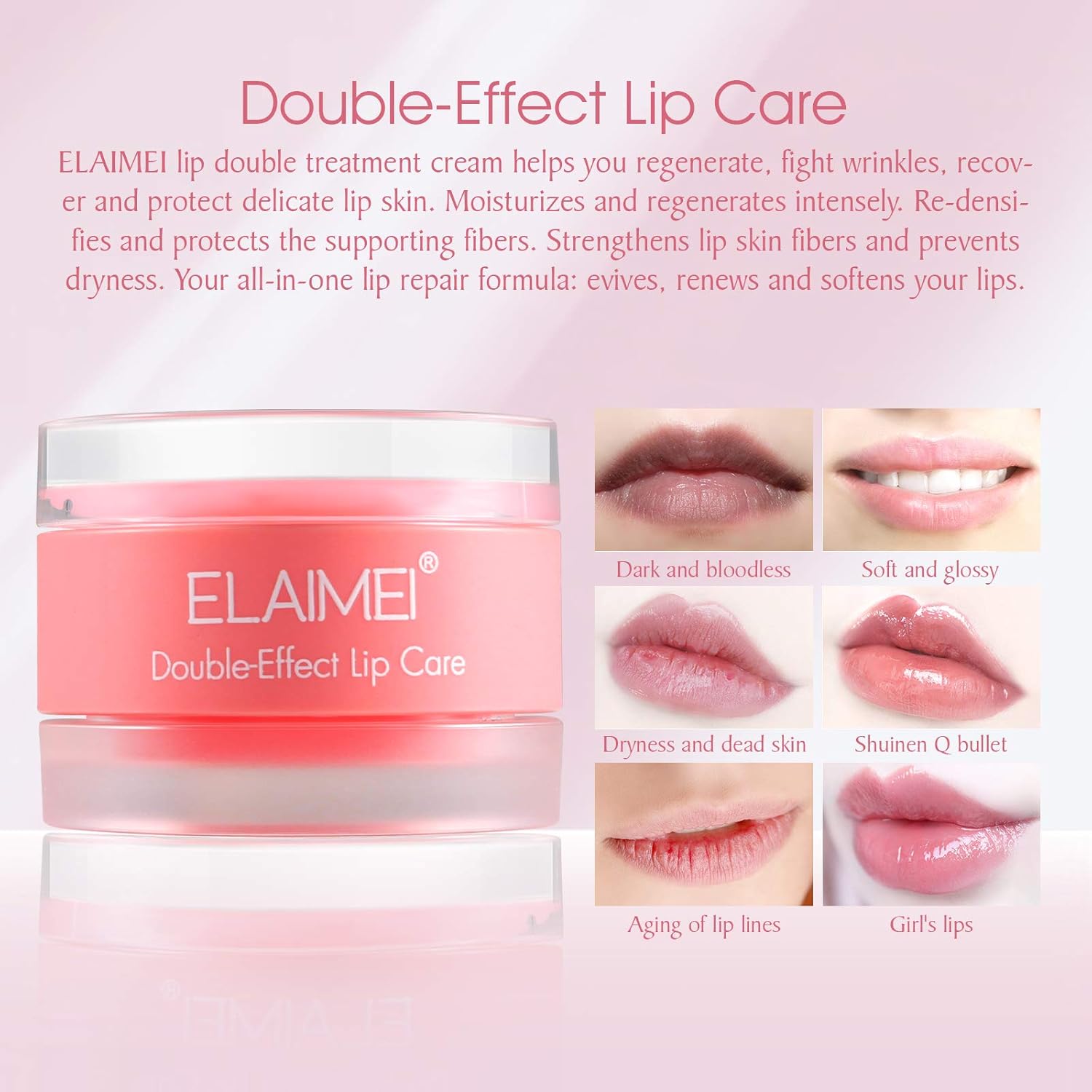 Lip Sleeping Mask lip mask 2 in 1 Effect Lip Scrub Moisture Collagen Repairing Younger Looking Long Lasting Lip Moisturizer and Conditioner Lip Balm for Dry Cracked Lips -Strawberry : Beauty & Personal Care
