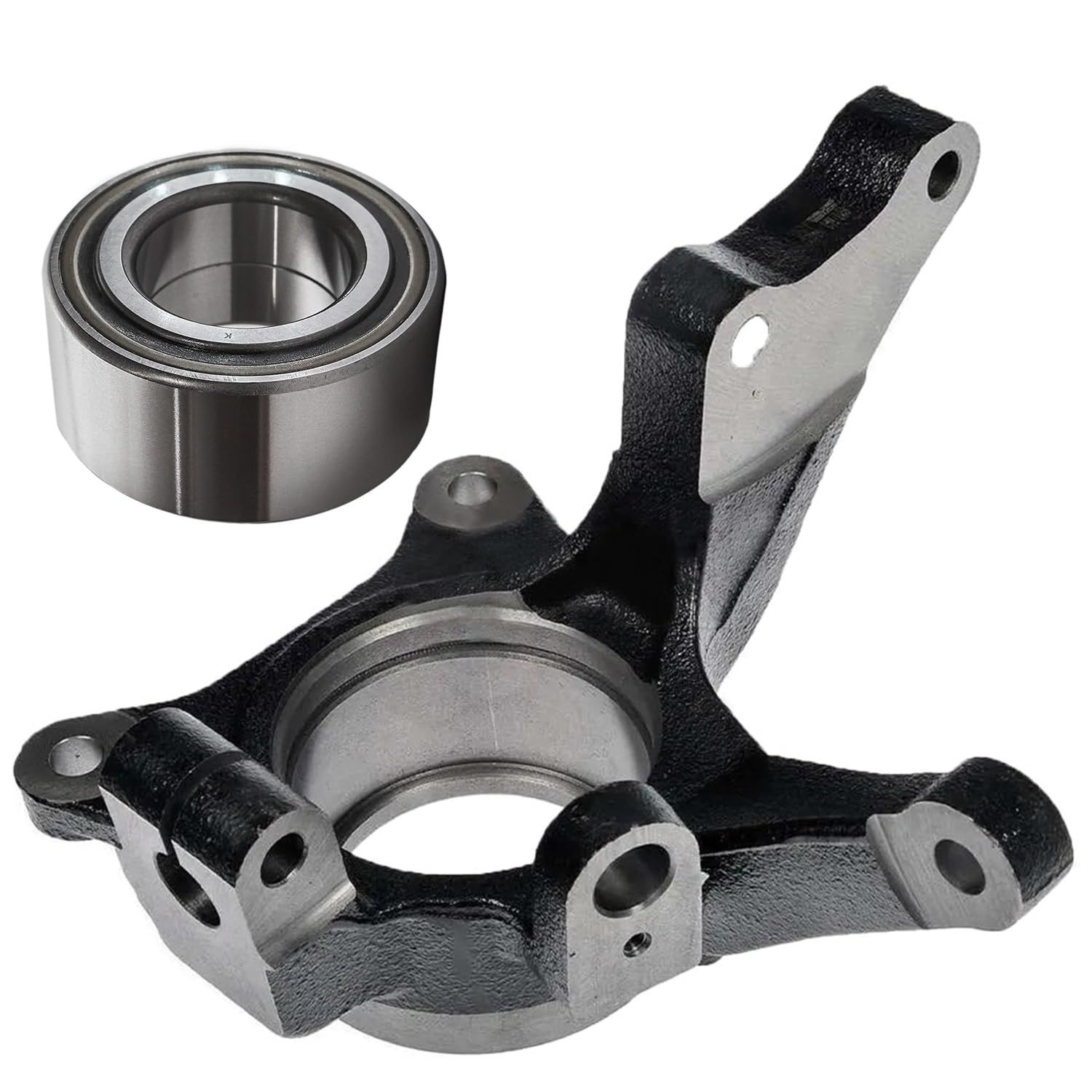 Detroit Axle - 2pc Front Right Knuckle Kit for 2001-2004 Hyundai Santa Fe