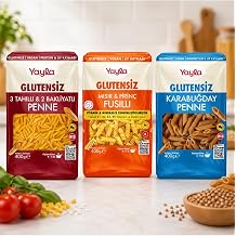 Yayla Glutensiz Vegan Diyet Makarna 3x400 gr Karma Paket
