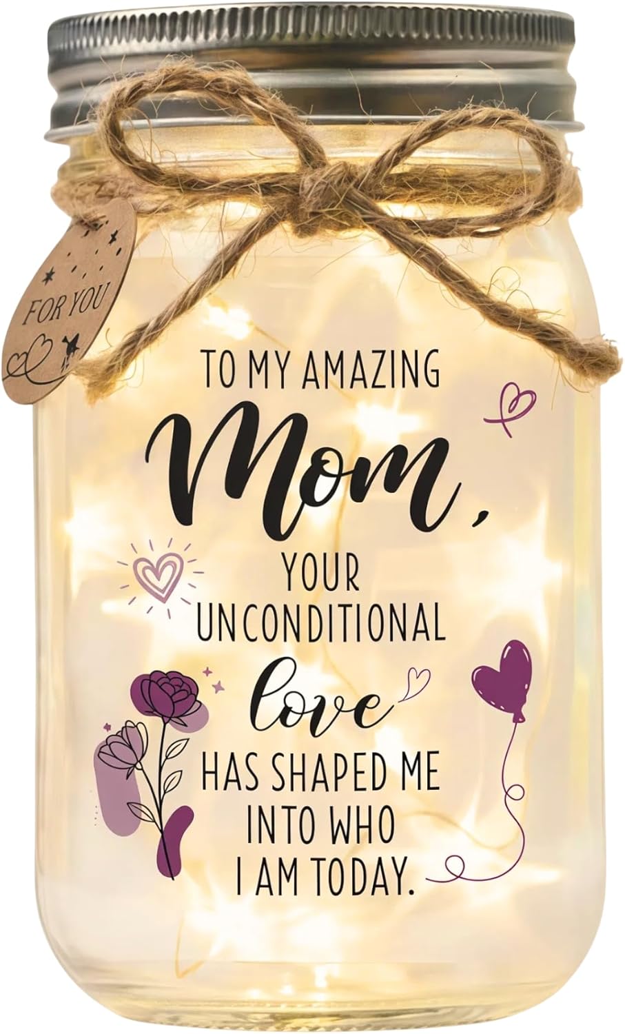 SOLMAY Mom Gifts from Daughter or Son – “To My Mom” Sentimental Keepsake, Birthday Gifts for Mom, Easter Gift Ideas for Her, Meaningful Present for Women, Mothers Day Gift For Mom