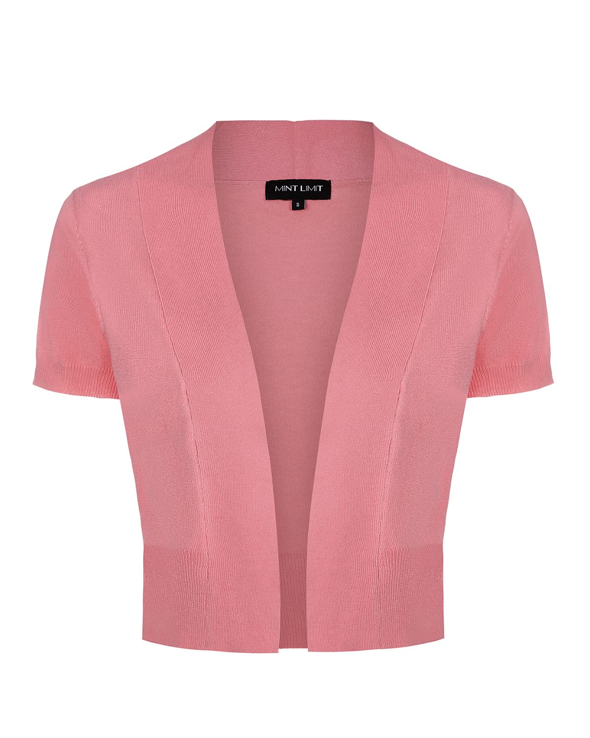 MINTLIMIT Women Shrug Bolero Open Front 3/4 Sleeve Cropped Cardigan Sweater