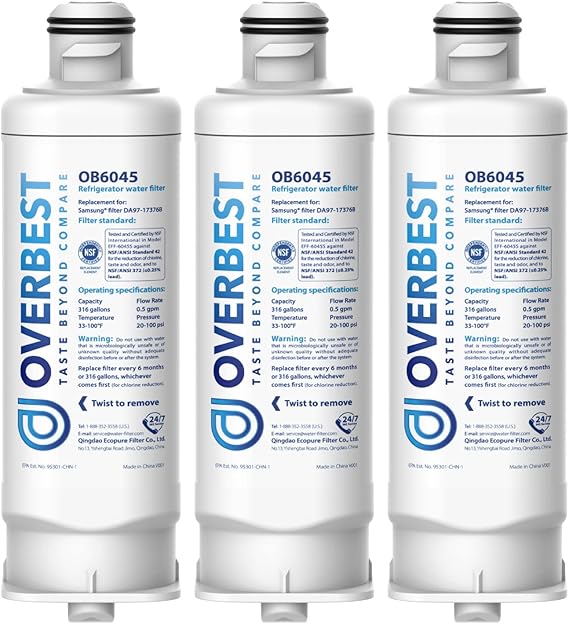 Overbest DA9717376B Replacement for Samsung® HAFQIN/EXP, HAFQIN, DA9708006C