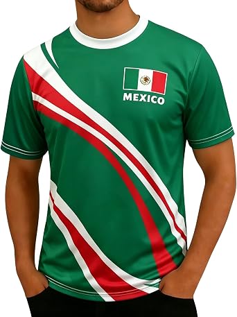 Mexico Jersey Women 2026 Soccer Cup Shirts Mexico Jersey Funny Graphic Short Sleeve Crop Tops Streetwear