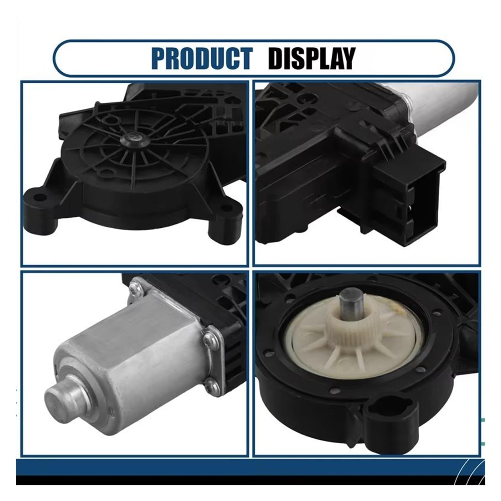 Motor Elevador de Cristal para Polo 2011-2018 6R0959801 6R0959802 6R0959803 6R0959804 Motor Elevador de Ventana de Coche Motor limpiaparabrisas de Repuesto