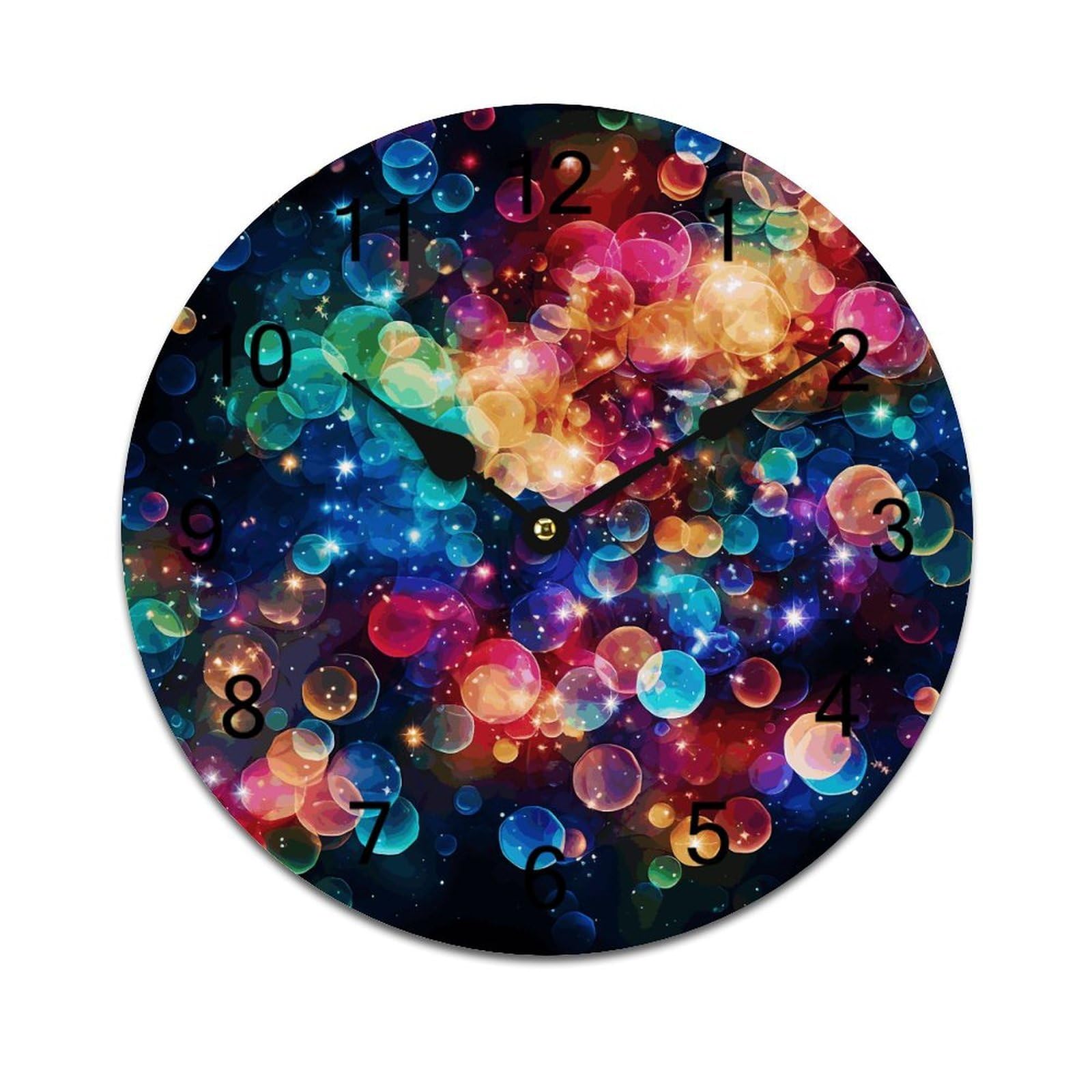 Horloge murale silencieuse pour chambre d'enfant sans tic-tac stress sommeil