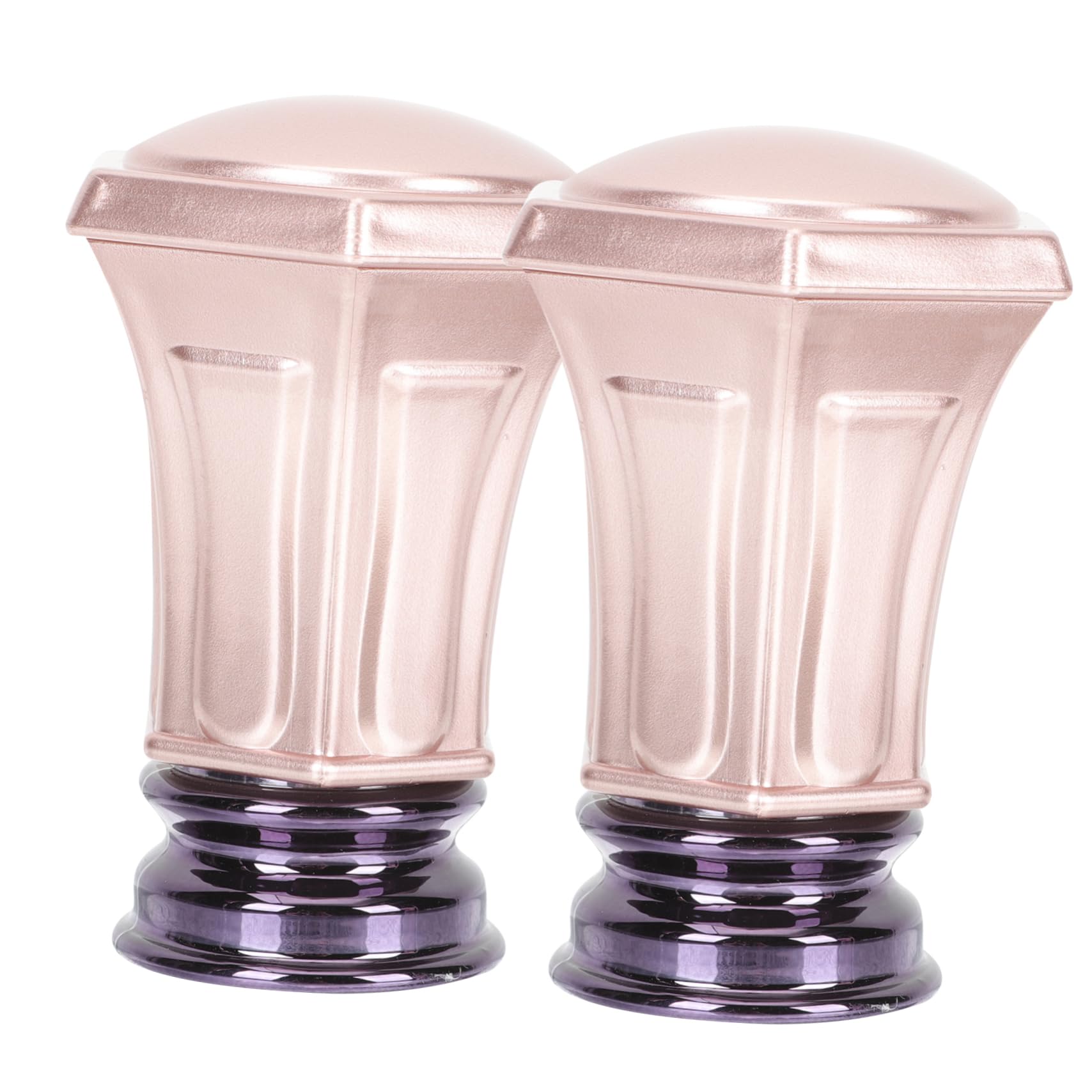 Garneck 2pcs Curtain Rod Finials Stylish Decorative Ends for Window Drapery Unique Curtain Pole Accessories for Living Room and Bedroom Decor