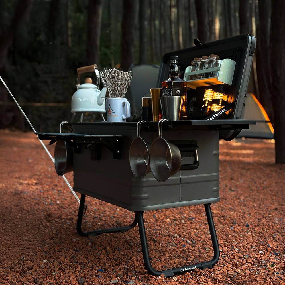 アルミマグネシウム コンテナ カスタムフルセット ソロキャン 50L (カーキ) Amazon.co.jp: Trois anges 新企画 Rockbrook アルミニウム