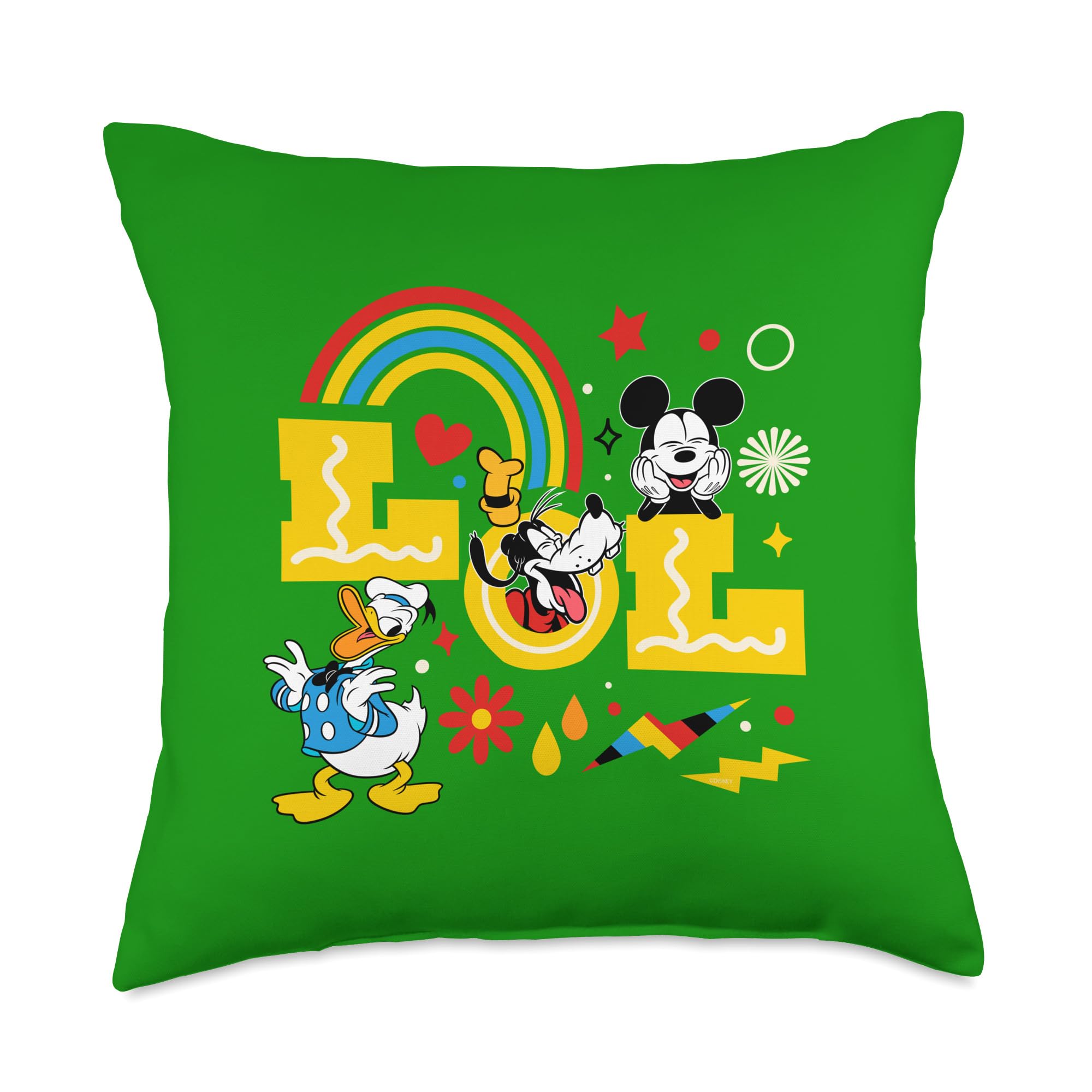 Coussin Mickey Donald Goofy idéal pour canapé et coin lecture enfant