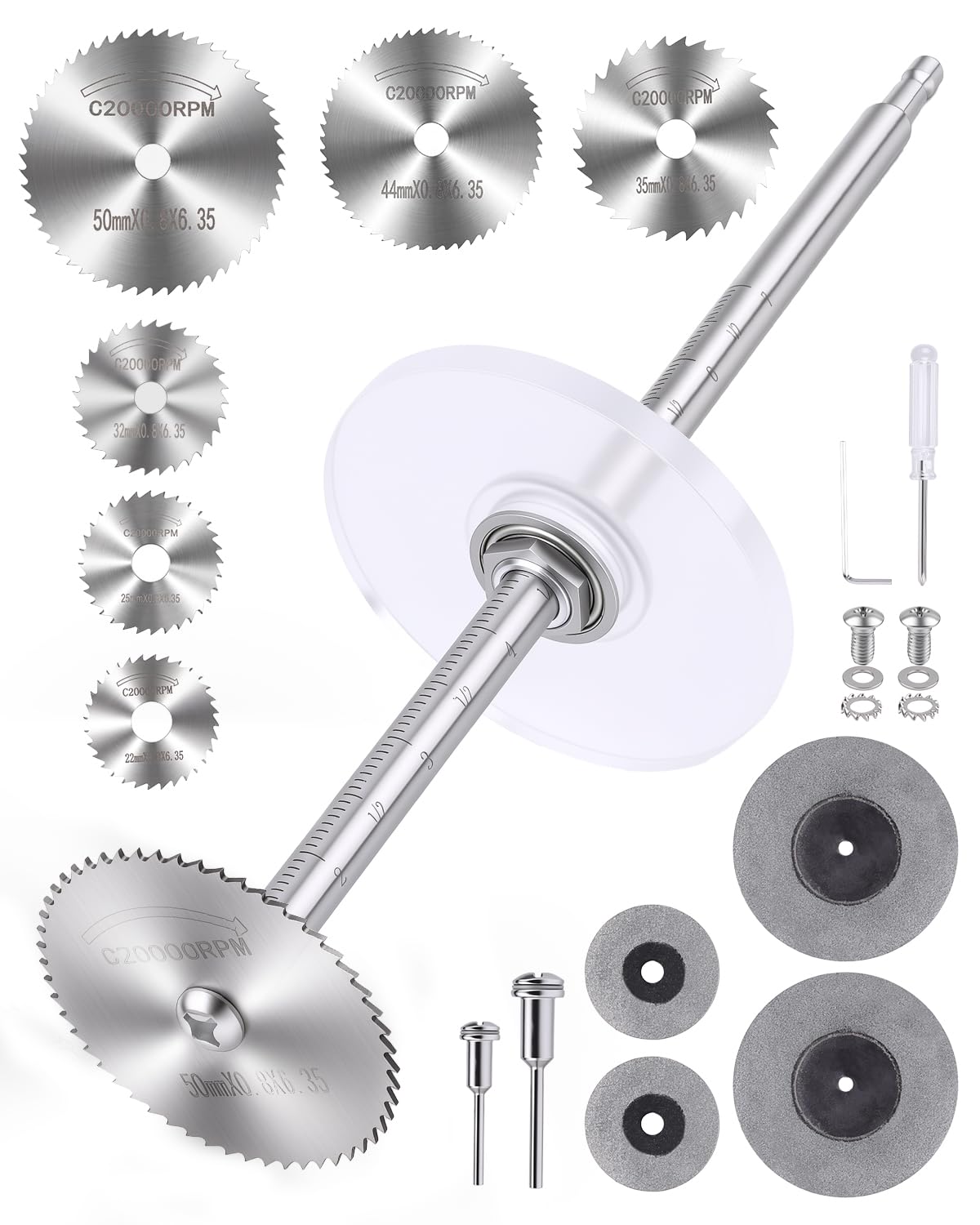 Photo 1 of Inside Pvc Cutter Tool, Internal PVC Pipe Cutter with 6 PCS Saw Blades and 7 Inch Scale Adjustable Depth Gauge Guide, Drill Pex Cutter Plumbing Tools with Diamond Cutting Wheels for Plastic Metal