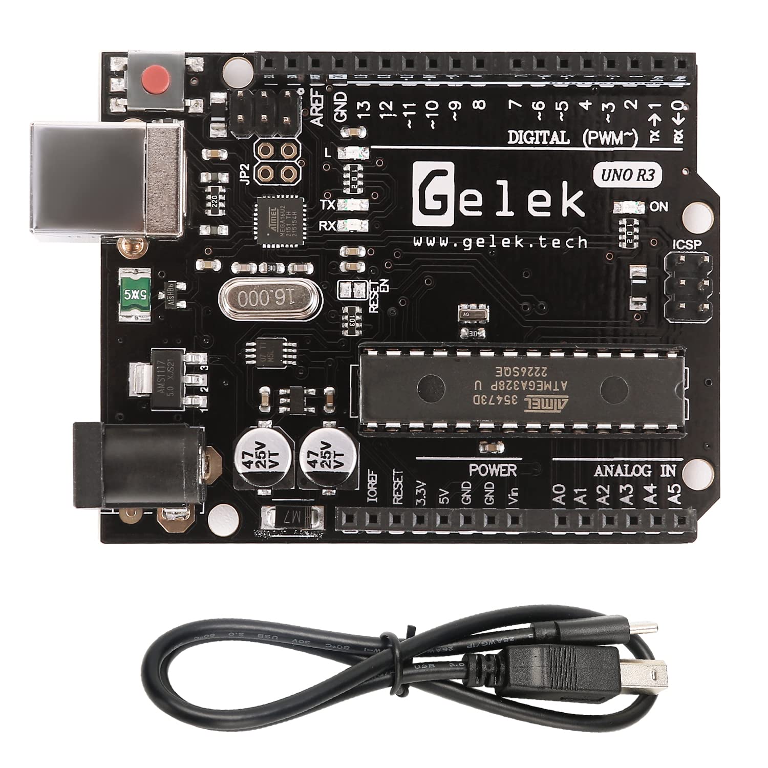 Amazon | GELEK Arduino用UNO R3 マイコンボード Arduinoと互換 開発 