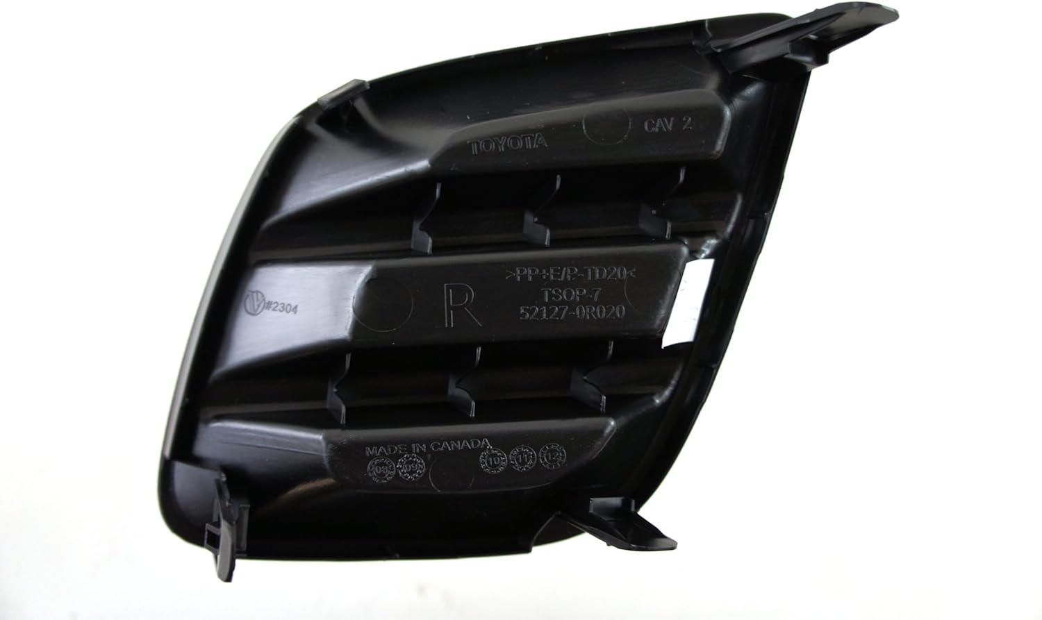 Genuine Toyota Parts 52127-0R020 Passenger Side Front Bumper Insert