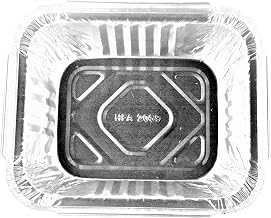 Handi-Foil 1 lb. Oblong Pans w/Board Lids 50 Sets Aluminum Take-Out Containers
