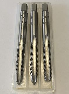 Alfa Tools CSHTS70533 1/4-28 Carbon Steel Hand Tap Set Taper/Plug/Bottom