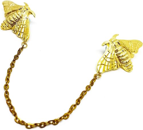 Amazon Solid Design Sdr 273蛾図鑑シリーズ Collar Pins カイコガ 襟ピンズ ラペルバッチ ピンズ ピンバッジ ピンズ ラペルピン バッジ バッヂ おしゃれ 襟章 タックピン ブローチ おもしろ かわいいかっこいい メンズ レディース ユニセックス 男女兼用 日本製