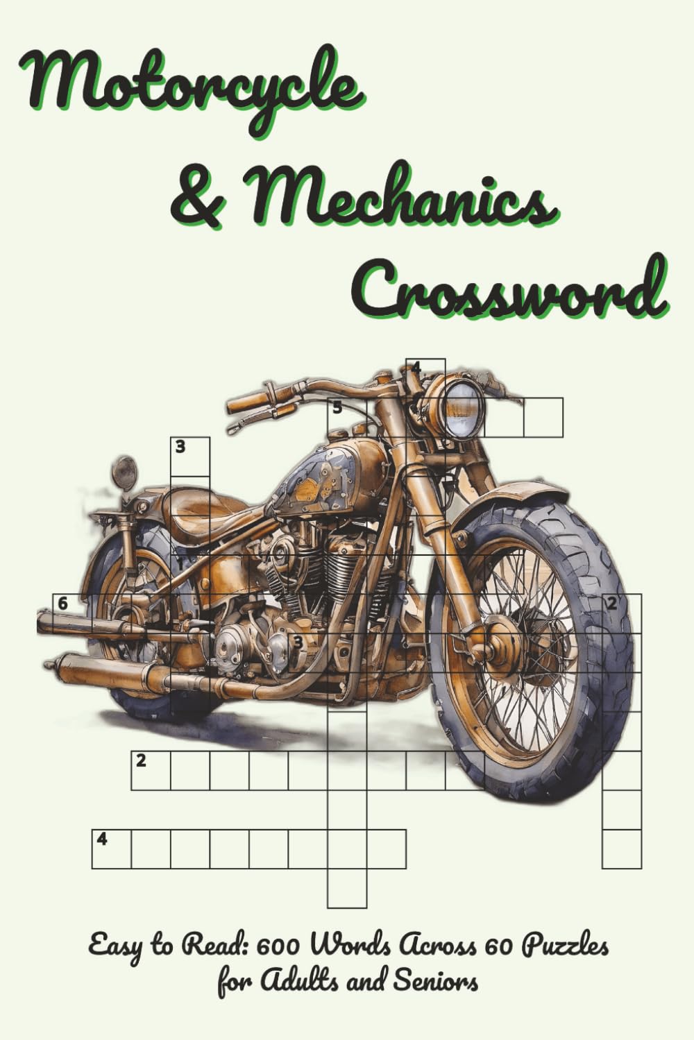 Motorcycle and Mechanics Crossword: Engine Parts, Tools, Rider Challenges